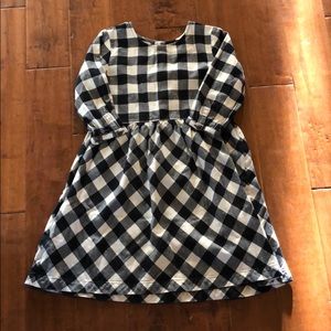 Hanna Anderson cotton/flannel plaid dress.